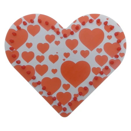 Pulsujące serce LED - zlutowany KIT AVT 5670