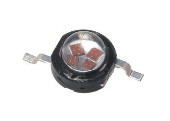 Dioda LED mocy 5 W niebieska 470 nm, 60–80 lm, kąt 120° do układów elektronicznych