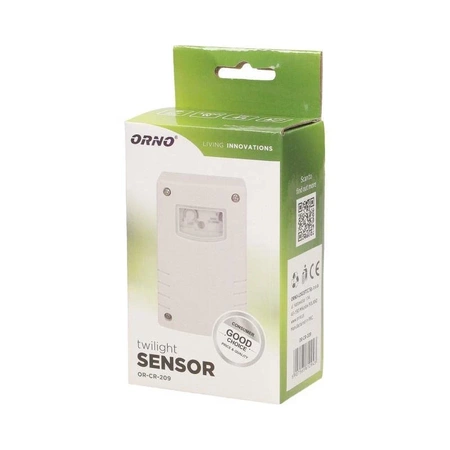Czujnik zmierzchowy IP44 1200W, OR-CR-209