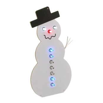 Animowany bałwanek LED - zlutowany KIT AVT 1900