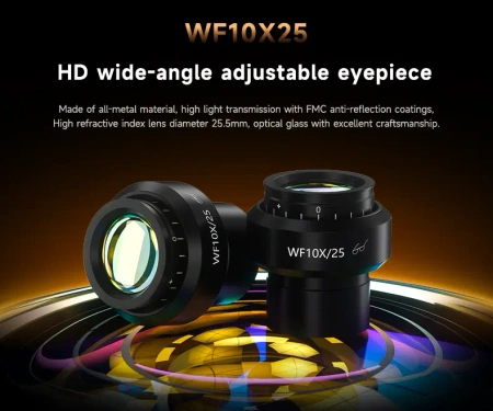 Mikroskop trzy-okularowy stereo ROBOT 7060T-TG Mechanic