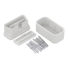 Obudowa OBD MINI z męskim wtykiem, komplet, ABS, jasnoszara, Kradex ZOBD MINI SET J