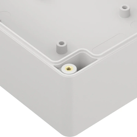 Obudowa hermetyczna ZP210.140.75 jasnoszara/przeźroczyste wieczko PC