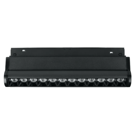 Reflektor szynowy magnetyczny liniowy regulowany 12W czarny M-LINE