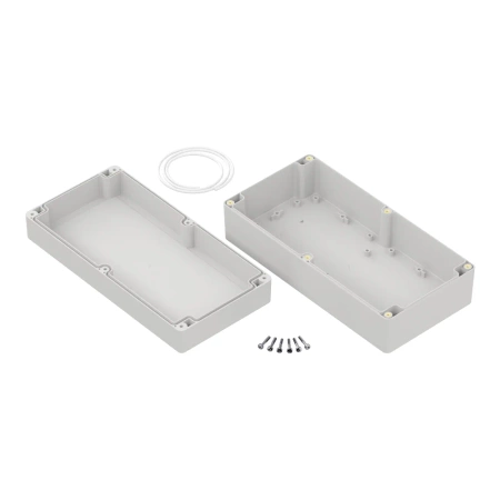 Obudowa hermetyczna ZP240.120.75 jasnoszara ABS