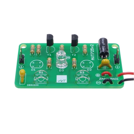Przełącznik dotykowy START/STOP 9-12V z sygnalizacją LED - KIT AVT 725
