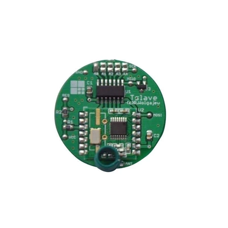 Węzeł pomiarowy temperatury RFM12B - PCB i mikroprocesor do projektu AVT 5635