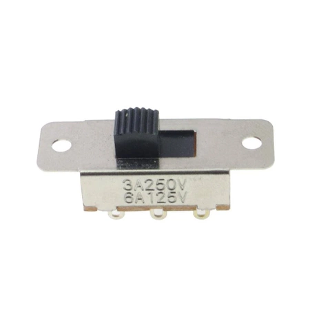 Przełącznik suwakowy podwójny, 2 pozycyjny