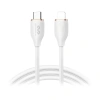 Kabel USB-C - Lightning, 30 W, 1,5 m, biały, Miccell, MIC-003745