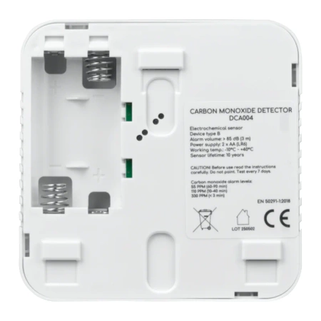 Czujnik czadu z LCD, bateryjny LUMIO DCA004