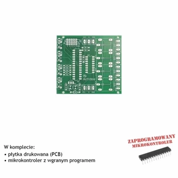 Konfigurowalny przełącznik 4-kanałowy - PCB i mikroprocesor do projektu AVT 1916