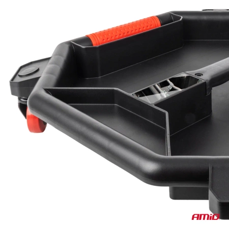 Mobilna taca na narzędzia warsztatowe na kółkach, 48x46cm, AMIO-04266