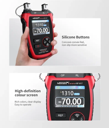 Wielofunkcyjny tester światłowodów, Noyafa NF-917