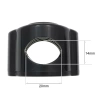 Uchwyt kabla plastikowy 42×32 mm natynkowy czarny - Retro PRL