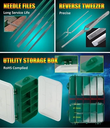 Zestaw narzędzi z lutownicą, PK-1700NB Proskit