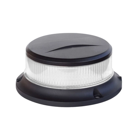 Lampa ostrzegawcza LED do pojazdu, PICO, 17W, 18 LED, światło żółte, magnes, R65 R10, 12V/24V, ALR0054-W