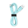 Kabel USB-A - USB-C, 60 W, 2 m, pastelowy, eXc