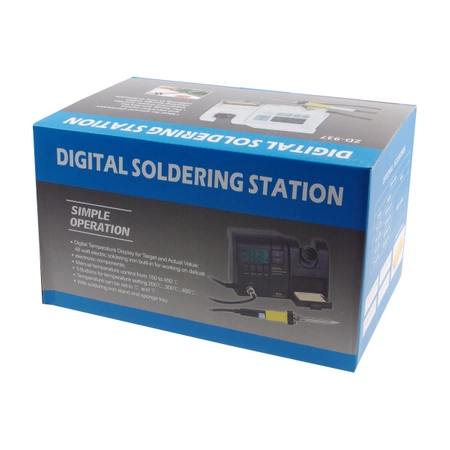 Stacja lutownicza ZD-937B czarna