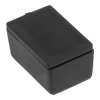 Obudowa uniwersalna Z63, 26 × 17 × 15 mm, ABS, czarna, Kradex