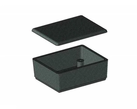 Obudowa uniwersalna 50,2 × 40,4 × 20,6 mm z ABS, czarna, Z47 KRADEX