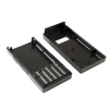 Obudowa 190x93, h=41mm ABS z okienkiem, miejsce na baterie, KM103