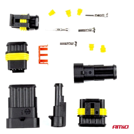 Zestaw złączy SuperSeal hermetycznych 352 szt. - AMIO-03035