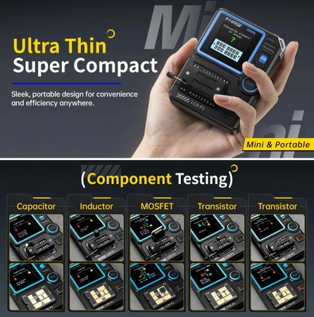 Tester elementów FNIRSI LCR-P1