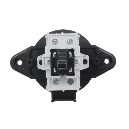 Włącznik światła schodowy, montaż natynkowy, kolor czarny, seria Retro PRL