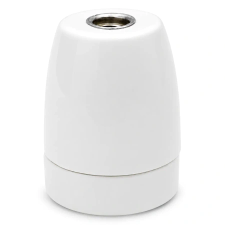Porcelanowa oprawka wisząca E27 biała F510 Ceramic Loft