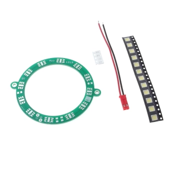 Oświetlacz pierścieniowy LED - KIT AVT 1918