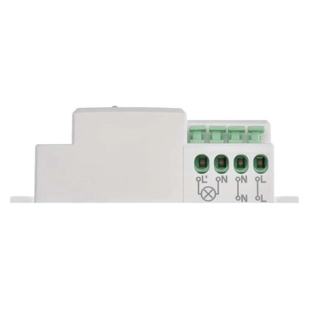 Mikrofalowy czujnik ruchu PIR MW 1200 W biały, IP20, EMOS G1210