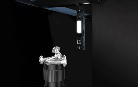 Latarka wielofunkcyjna SuperFire G19, USB, 200lm, 200m