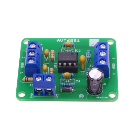 Podwójny konwerter napięcia z 0-5V na 0-10V - KIT AVT 6051