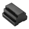 Obudowa modułowa na szynę DIN Z101, 89 × 107 × 65,6 mm, ABS V0, czarna, Kradex