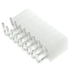 Wtyk ATX 16-stykowy męski kątowy do montażu na PCB, raster 4,20 mm, biały, KWM4505-16R, odpowiednik MRX569-16