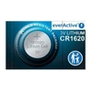 Bateria CR1620 3 V litowa, ogniwo guzikowe Ø16 × 2 mm, 70 mAh, everActive