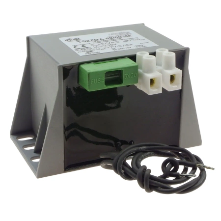 Transformator sieciowy TSZZBA 52/003M [230V/17V-3,06A] do alarmów, wyprowadzenia: przewody i listwa zaciskowa