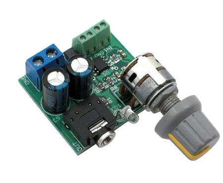 Wzmacniacz słuchawkowy z układem TPA6111 - PCB do projektu AVT 1747