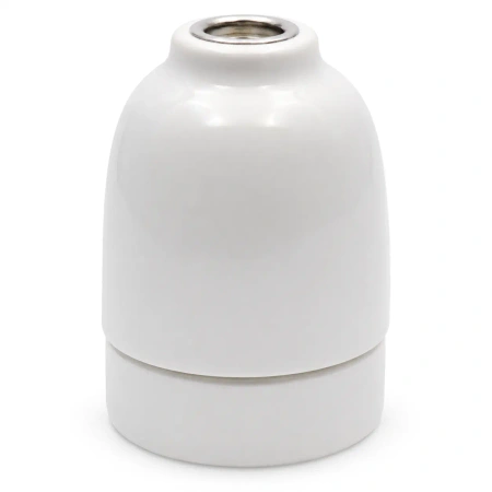 Porcelanowa oprawka wisząca E27 F510-3 biała Ceramic Loft