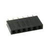 Gniazdo jednorzędowe 6pin, r2.54, proste