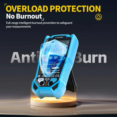 Miernik uniwersalny, automatyczna zmiana zakresów, True RMS, FNIRSI MT40