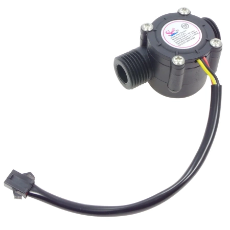 Czujnik przepływu cieczy, wody 1-30l/min - 1/2 cala - przepływomierz ZJ-S201