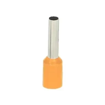 Tulejka kablowa izolowana 4mm² 10mm - końcówka tulejkowa miedziana, blister 25szt