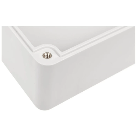 Obudowa 158x82, h=55mm, jasna, uszczelka zalewana + tuleje mosiężne ABS, Z58