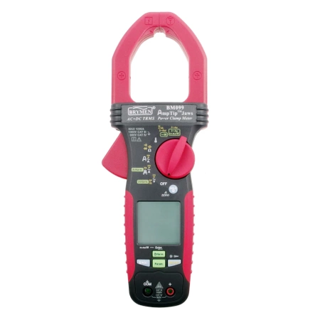 Miernik cęgowy 1000A AC/DC TRMS AmpTip, 3-faz BRYMEN BM099