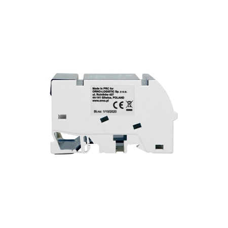 Blok rozdzielczy 4-rzędowy, 15 przewodów, ORNO 8202