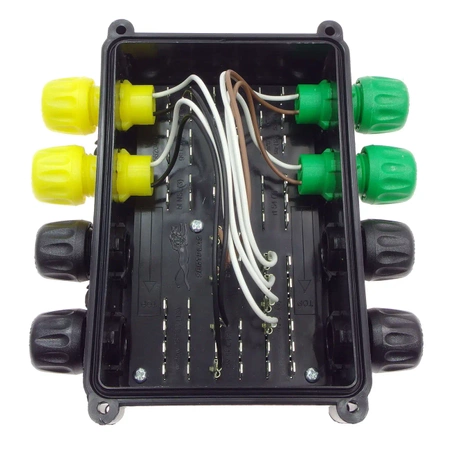 Skrzynka połączeniowa, 8 przyłączy, Sertplas ADR, IP54, E4035