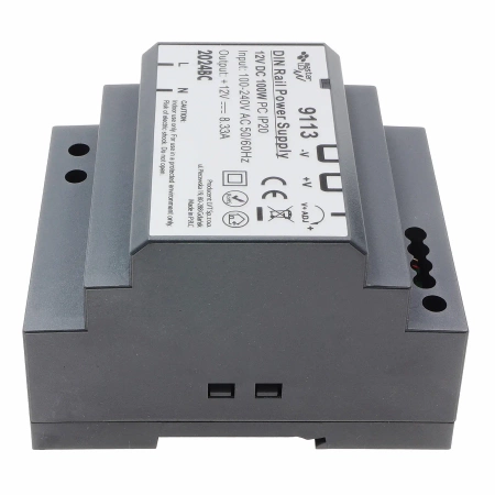 Zasilacz na szynę DIN 12V 100W 8.33A IP20