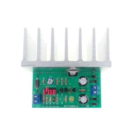 Ładowarka akumulatorów żelowych - zlutowany KIT AVT 2309