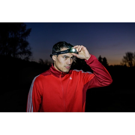 Latarka czołowa LED LuxPremium SL400AF 400lm + SOS + światło czerwone, włącznik bezdotykowy